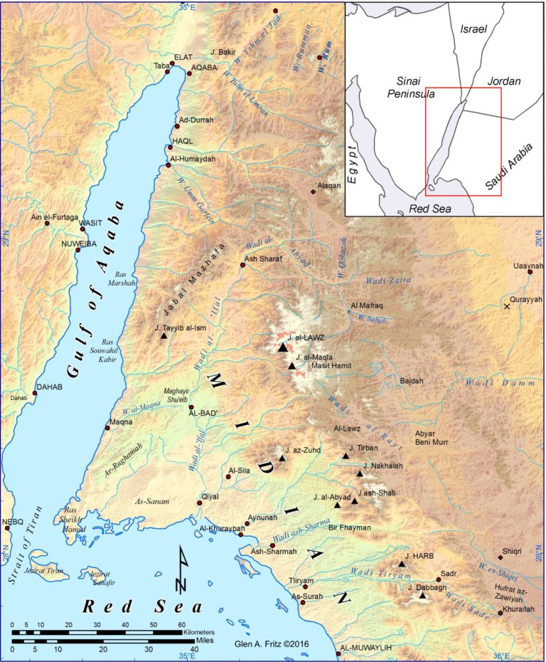 Where Was Ancient Midian 2 from Egypt?- Ancient Exodus